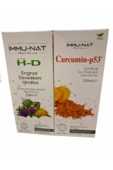 İmmu-Nat H-D ve Zerdeçal Set 250 ml