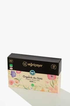 Organik Arı Sütü Ampül 1500g-300 Ml (15 Ml*20 Adet Tüp )
