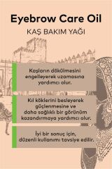 Maia mc Kaş Bakım Yağı 10 ml Argan Kaş Dökülmesini Engeller Güçlenmesini Sağlar Besler