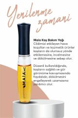 Maia mc Kaş Bakım Yağı 10 ml Argan Kaş Dökülmesini Engeller Güçlenmesini Sağlar Besler