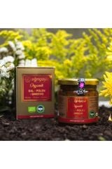 Eğriçayır Organik Bal-Polen-Ginseng Karışımı 240g