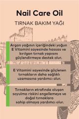 Maia mc Tırnak Bakım Yağı Argan Yağı ve E Vitamin Hassa Ve Kırılgan Tırnak Yapısını Güçlendirir