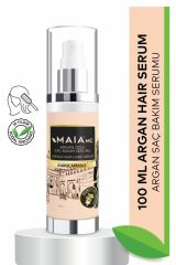 Maia mc Argan Hair Care Serum Her Saç Tipi Için Uygun Saç Bakım Serumu 100 ml Durulamasız