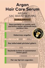 Maia mc Argan Hair Care Serum Her Saç Tipi Için Uygun Saç Bakım Serumu 100 ml Durulamasız