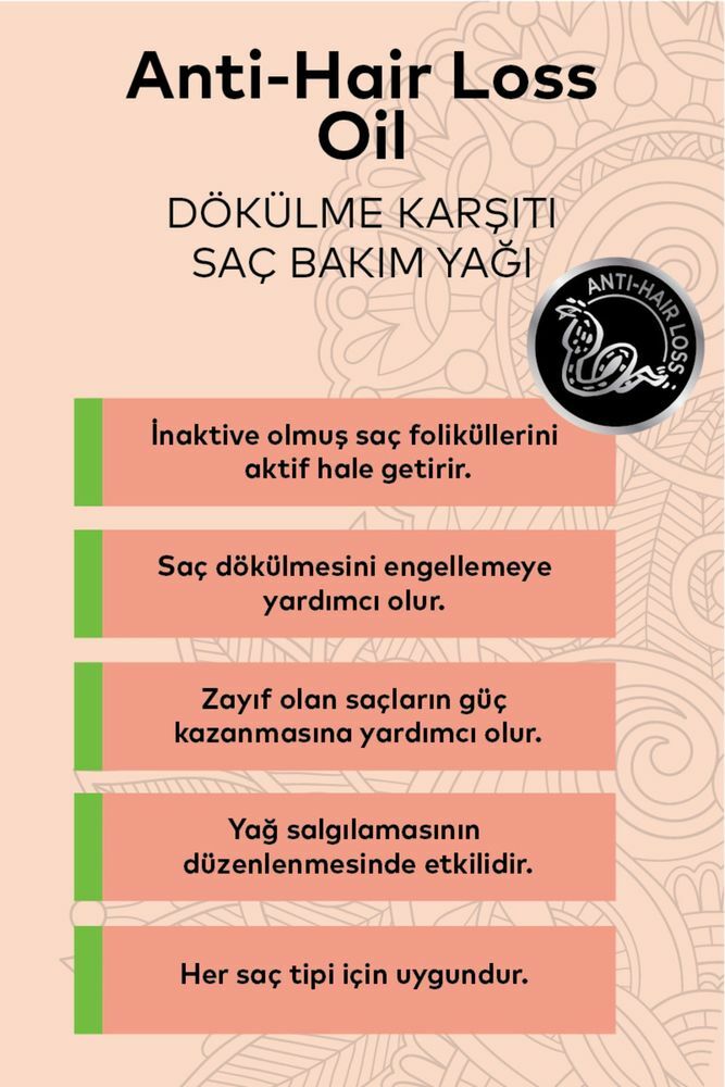 Maia mc Anti Hair Loss Oil Saç Dökülmesini Engellemeye Yardımcı Zayıf Olan Saçları Güçlendirir