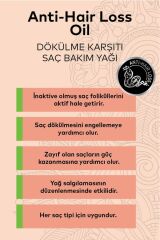 Maia mc Anti Hair Loss Oil Saç Dökülmesini Engellemeye Yardımcı Zayıf Olan Saçları Güçlendirir