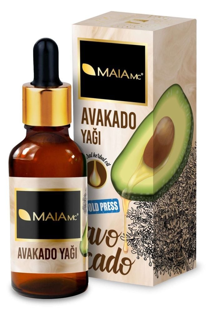 Maia mc Avakado Yağı E, C, B3, D Ve A Vitaminleri Ile Cilt Lekelerine Ve Cilt Sorunlarına Iyi Gelir