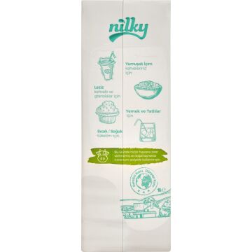Nilky şekersiz Hindistan Cevizi Sütü Glütensiz Bitkisel Bazlı Laktosuz Vegan 1 lt