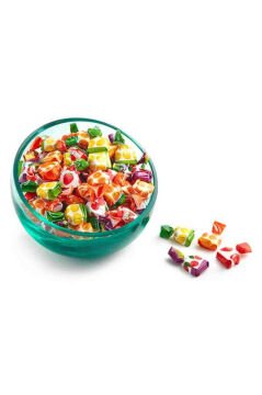 Karışık Meyve Dolgulu Bonbon Şeker 1kg Glutensiz