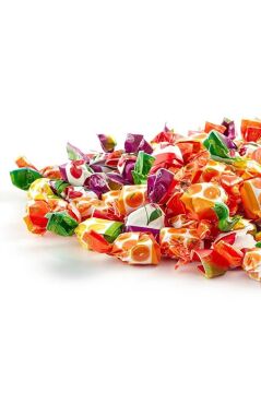 Karışık Meyve Dolgulu Bonbon Şeker 1kg Glutensiz