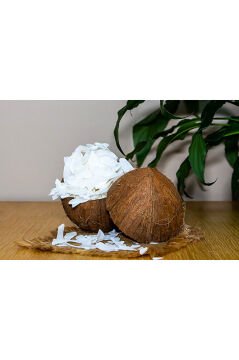 Şeker Ilavesiz Organik Hindistan Cevizi Cipsi 90 gr