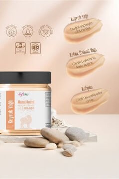 Kuyruk Yağı Masaj Kremi - 200 ml Kolajen Destekli Formül