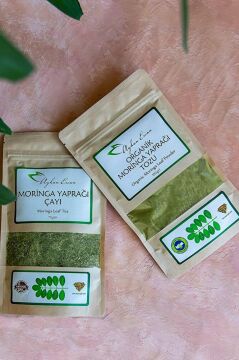 Organik Moringa Yaprağı Tozu 100 G