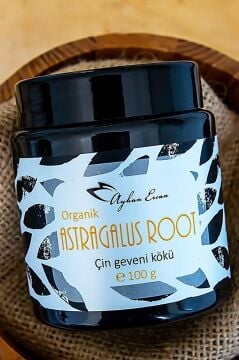 Organik Astragalus Root Çin Geveni Kökü Tozu 100 Gx3 Adet