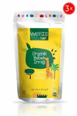 Wefood Kids Organik Bebek Irmiği 250g (3 Adet)