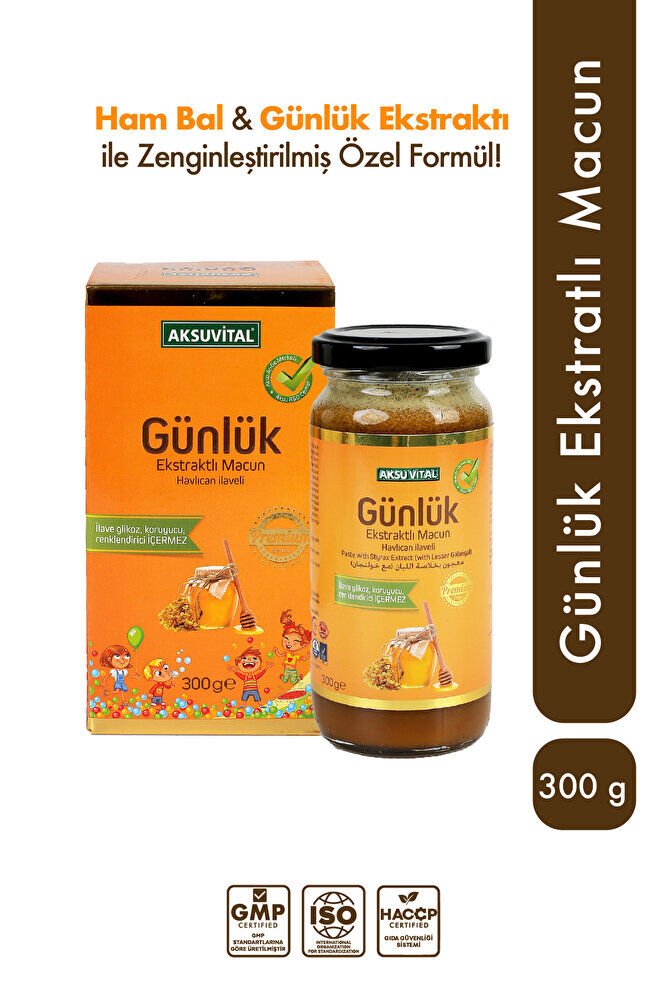 Günlük Ekstraktlı Macun Havlıcan Ilaveli Çocuk Macunu 300gr