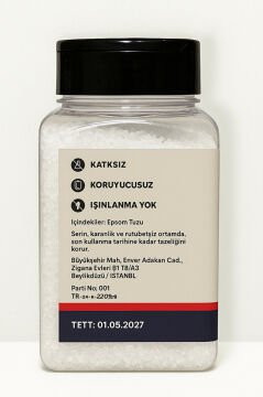 İngiliz Tuzu ( Epsom Tuzu ) 130 Gr