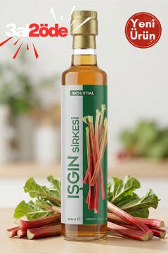 IŞGIN SİRKESİ 500 ML - Işkın Kökü Sirkesi - Katkısız, Doğal Fermantasyon