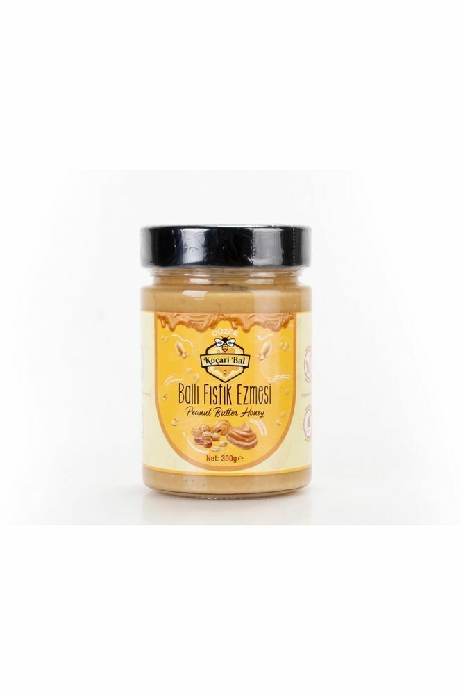 Düzce Koçari Bal Ballı Fıstık Ezmesi 300g (Fıstık Parçacıklı)