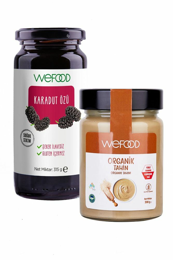 Wefood Organik Tahin 300g + Karadut Özü 315g
