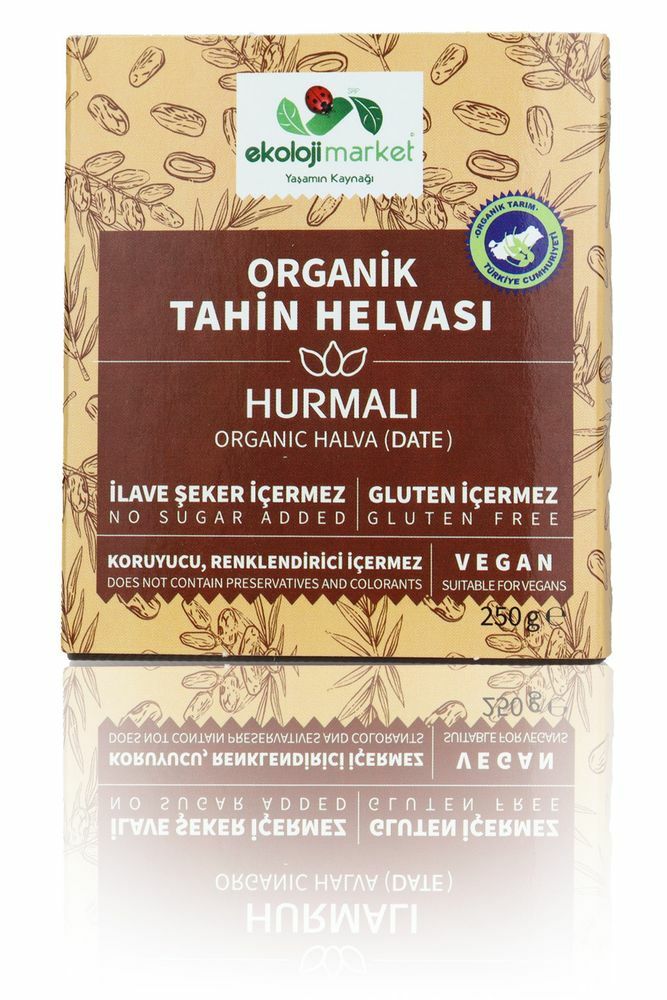 Ekoloji Market Organik Tahin Helvası Hurmalı