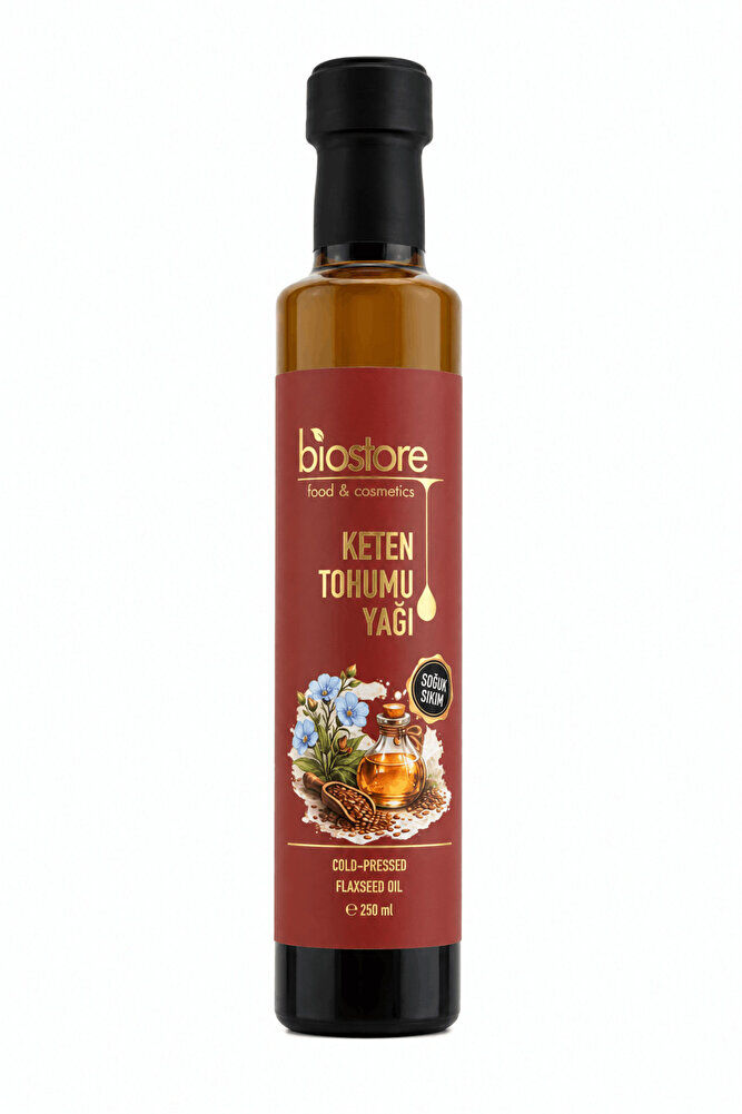 Soğuk Sıkım Keten Tohumu Yağı 250 ml