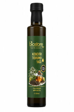 Soğuk Sıkım Kenevir Tohumu Yağı 250 ml
