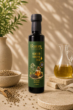 Soğuk Sıkım Kenevir Tohumu Yağı 250 ml