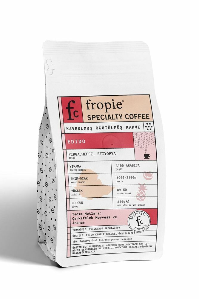 Fropie Nitelikli Kahve Etiyopya - Öğütülmüş 250g