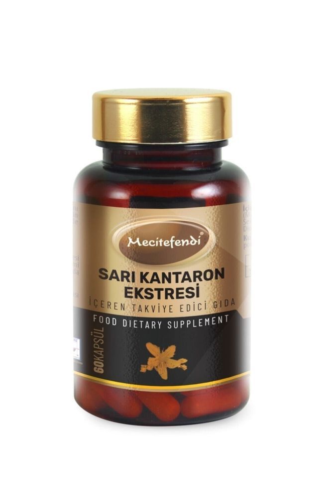 Mecitefendi Sarı Kantaron Ekstresi Içeren Takviye Edici Gıda 60 Kapsül 620 mg