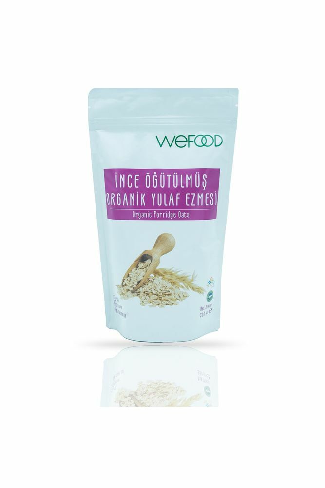 Wefood Organik İnce Öğütülmüş Yulaf Ezmesi 300g