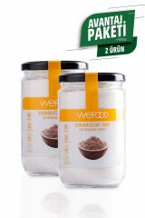 Wefood Glütensiz Çiğ Karabuğday Unu 350g (2 Adet)