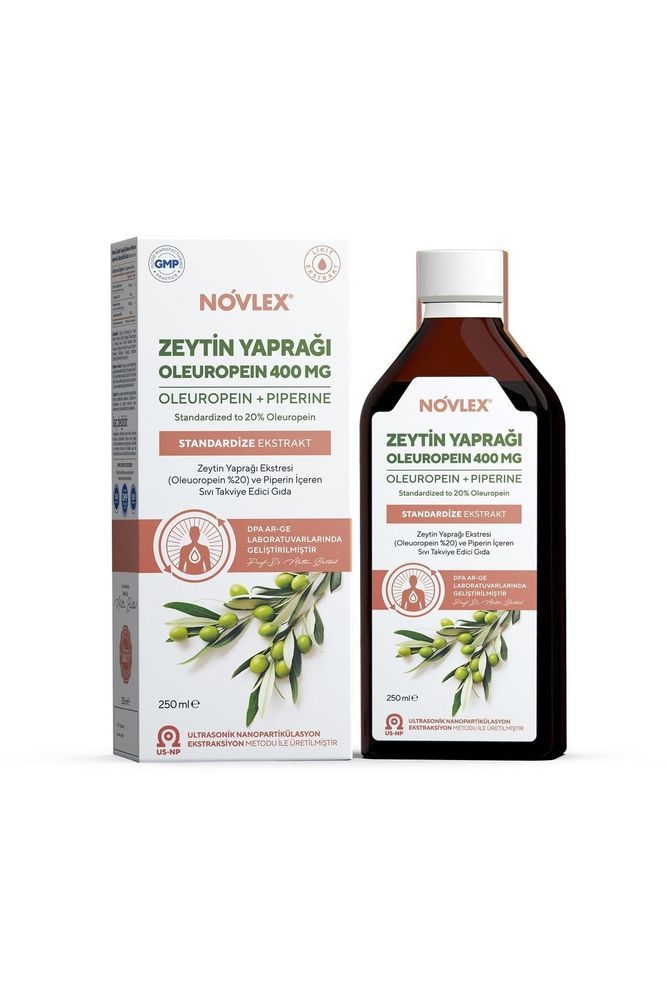 novlex Zeytin Yaprağı Ekstresi Ve Piperin 250 ml