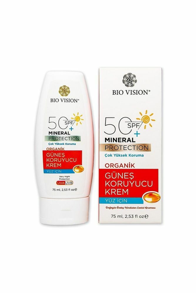 Bio Vision Güneş Koruyucu Krem Yüz 50 Spf 75 ml