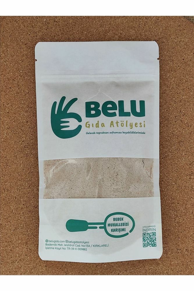 Belu Gıda Atölyesi Bebek Muhallebisi 6 Ay Keçi Boynuzu Unlu 200g