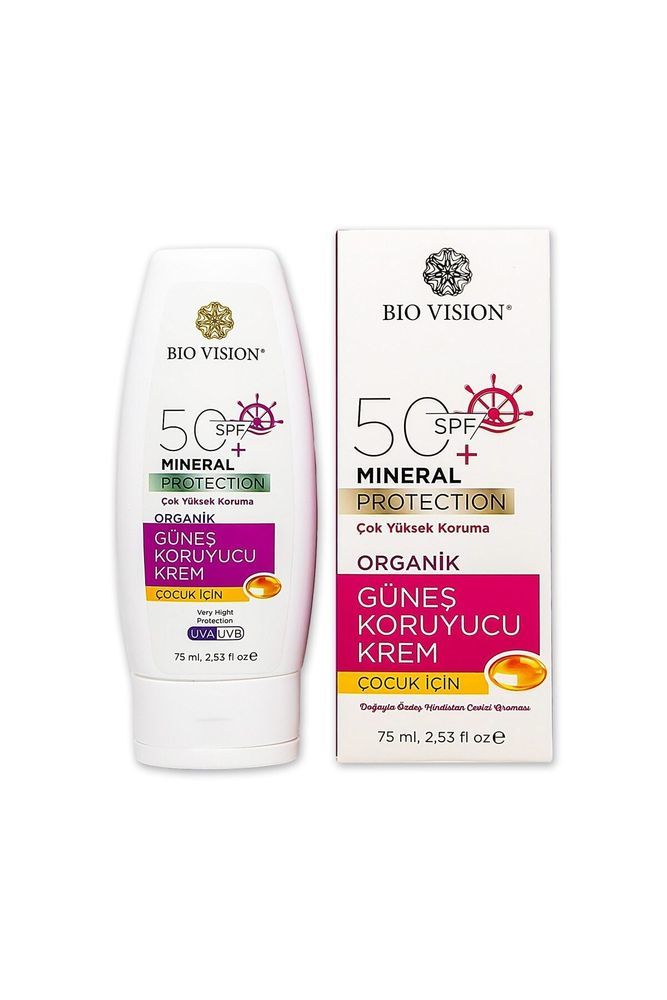Bio Vision Güneş Koruyucu Krem Çocuk 50 Spf 75 ml