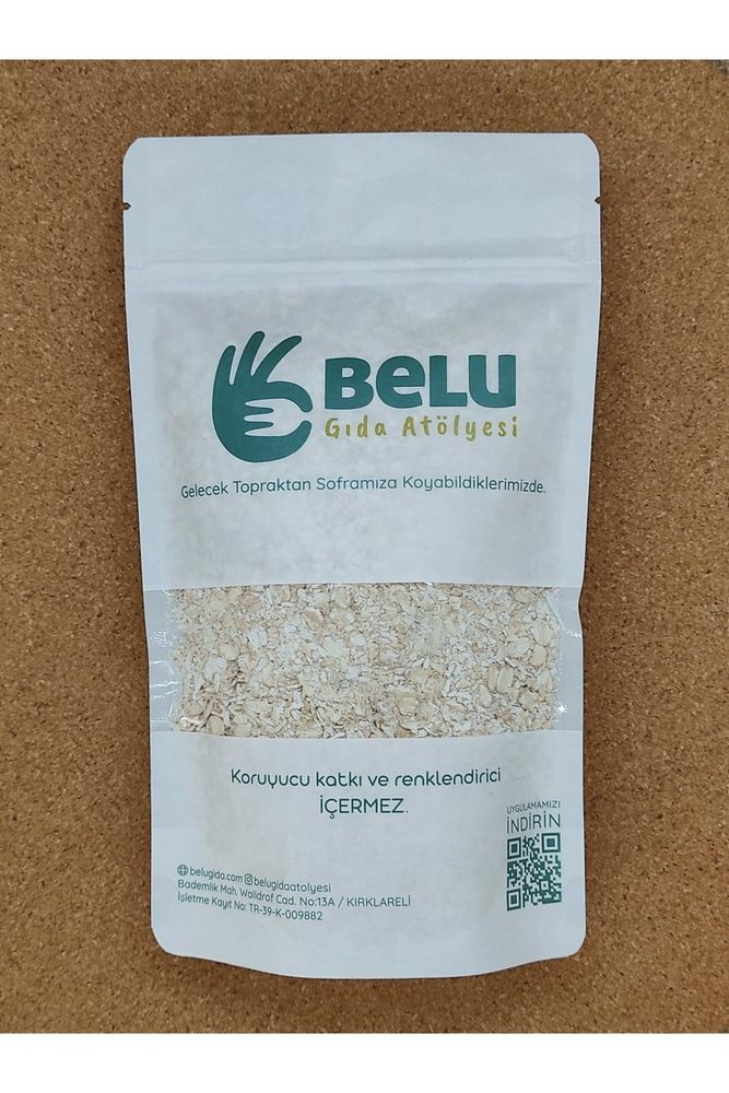 Belu Gıda Atölyesi Yulaf Ezmesi İnce Öğütülmüş 250g