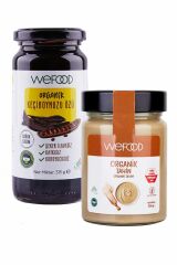 Wefood Organik Tahin 300g + Organik Keçiboynuzu Özü 315g