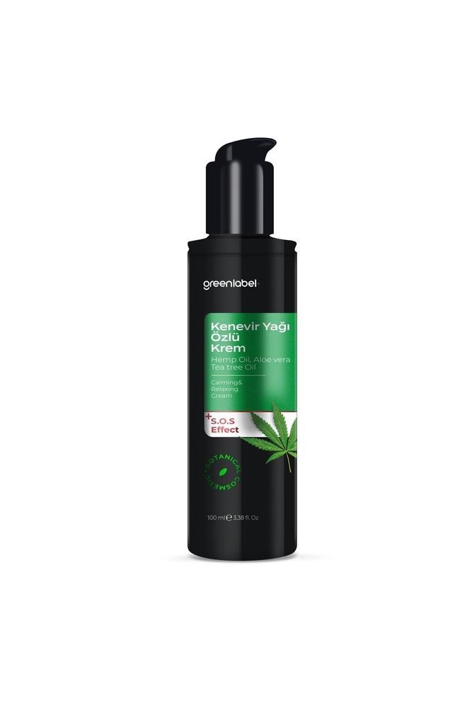 Greenlabel Kenevir & Aloevera & Çay Ağacı Vücut Kremi 100 ml