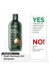 Greenlabel Siyah Sarımsak Şampuanı 400 ml Bakım Ve Onarım Şampuanı Kepek Karşıtı Şampuan