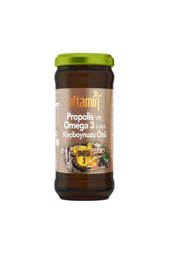 Şenay Aftamin Omega 3 Ve Propolis Içeren Keçiboynuzu Özü 640g (Kaşıklı)