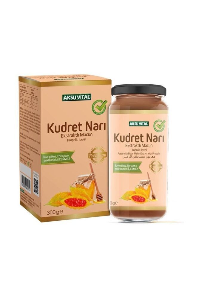 Aksu Vital Propolis Ilaveli Kudret Narı Ekstraktlı Macun 300g