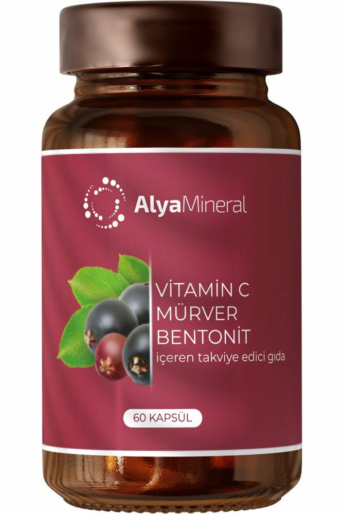 alya mineral Vitamin C Mürver Bentonit