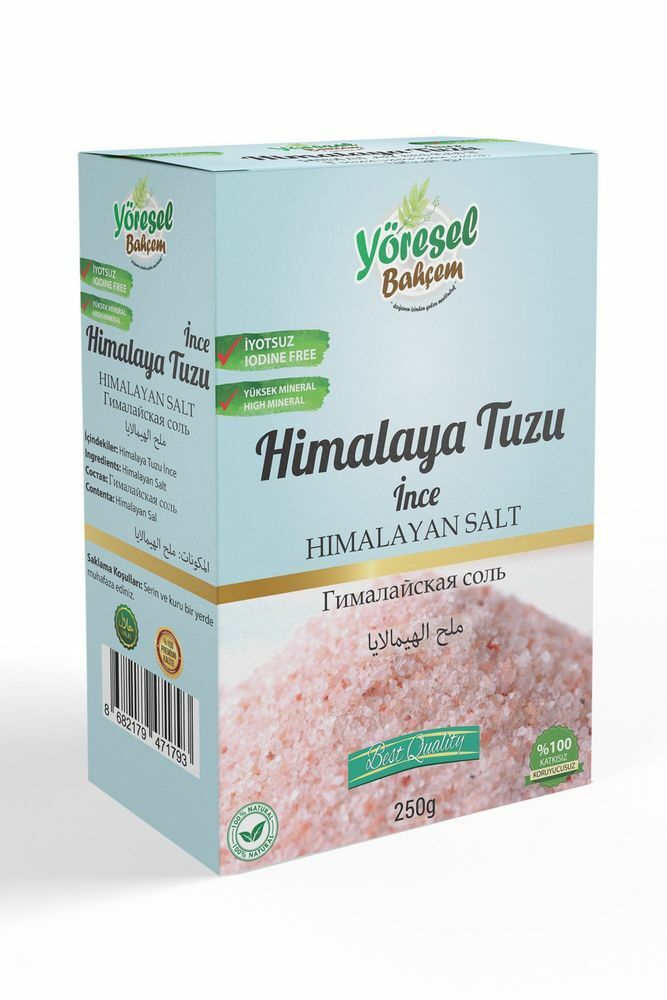 Yöresel Bahçem Himalaya Tuzu İnce 250g