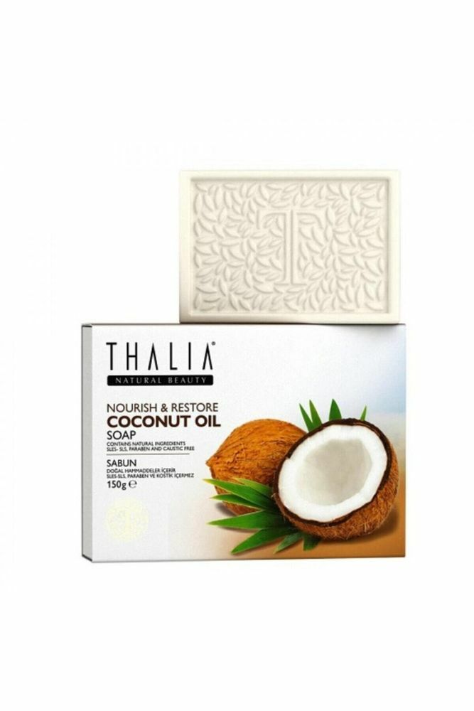 Thalia Besleyici & Onarıcı Coconut Oil Doğal Katı Sabun 150g