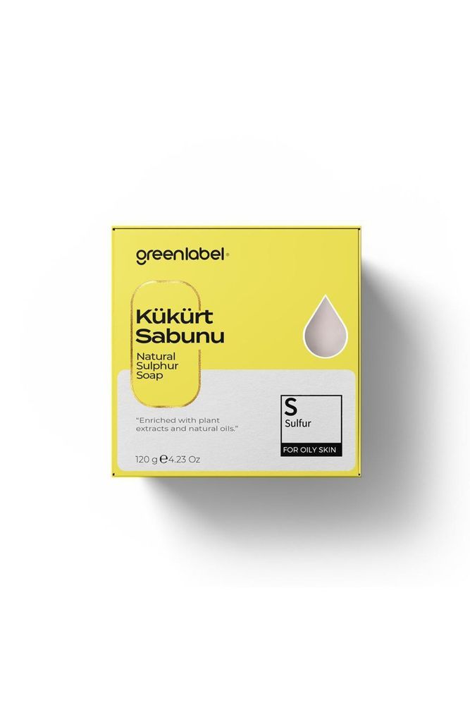 Greenlabel Kükürt Sabunu 120g