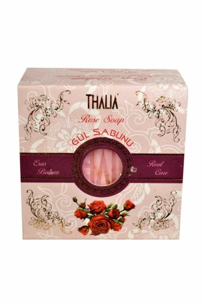 Thalia Sıkılaştırıcı Etkili Gül Özlü Doğal Katı Sabun 150g