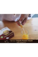 Eğriçayır Organik Propolis Ampülü 300 ml 15 ml x 20 Adet Tüp