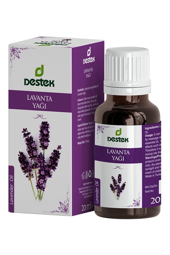 Destek Lavanta Yağı (Distile) 20 ml