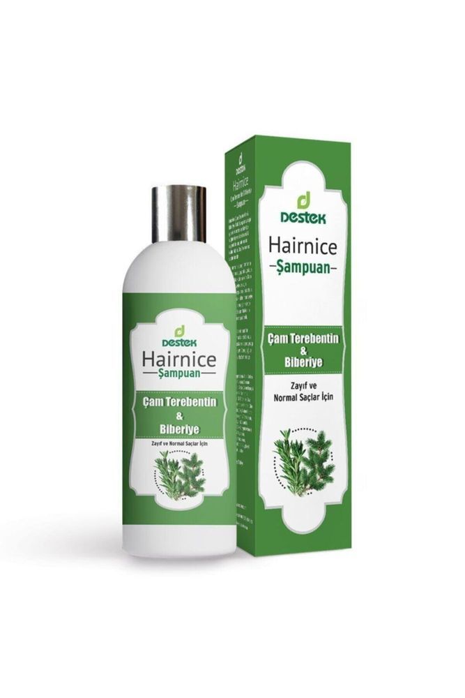 Destek Hairnice Çam Terebentin & Biberiye Şampuan 330 ml